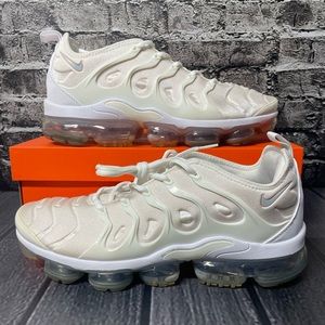 Nike Air VaporMax Plus White Platinum 924453-100 Men's Size 12